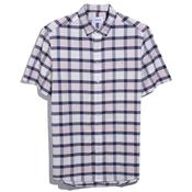 Mens Foster Short Sleeve Shirt - Soft Pink - L image