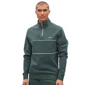 Mens Simon Half Zip Sweatshirt - Mayan Forest - XS
