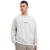 Mens Norrebro Script Sweatshirt - White Melange - XS image