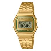 Vintage A158WEGV-9AEF Digital Watch - Gold/Green - One image