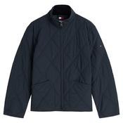 Mens Diamond Quilted Zip-Through Jacket - Desert Sky - XS image