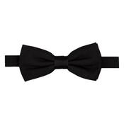 Silk Bow Tie - Black - One image