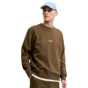 Mens Soho Printed Sweatshirt - Cocoa - S image