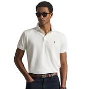 Mens Custom Slim Fit Soft Cotton Polo Shirt - White - XS image
