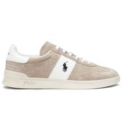 Mens Heritage Aera Suede Trainers - Milkshake/Deckwash White - 7 image