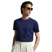 Mens Custom Slim Fit Soft Cotton T-Shirt - Refined Navy - XS image