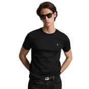 Mens Custom Slim Fit Soft Cotton T-Shirt - Polo Black - S image