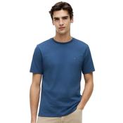 Mens Flag Embroidery T-Shirt - Aegean Sea - S image