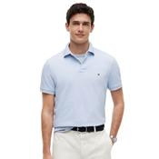 Mens 1985 Regular Fit Pique Polo Shirt - Sky Blue - S image