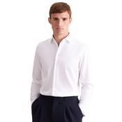 Mens Slim Formal Shirt - White - 37 image