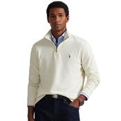 Mens Estate-Rib Quarter-Zip Pullover - Natural - S image