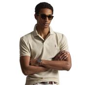 Mens The Iconic Custom Slim Fit Mesh Polo - Grey - XS image