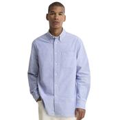 Mens Oxford Authentic-Fit Shirt - Blue - S