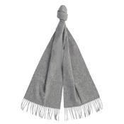 Plain Lambswool Scarf - Light Grey - One