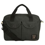 Field Wax Laptop Crossbody Bag - Sage - One