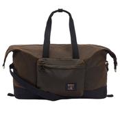 Field Waxed Holdall - Olive/Black - One image
