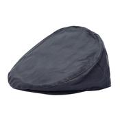 Waxed Flat Cap - Navy - M image