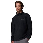 Mens Steens Mountain Half Zip Fleece - Black - S