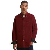 Mens Ramsey Tailored Cord Shirt - Russet - S image