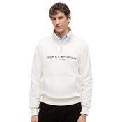 Mens Logo Fleece Quarter-Zip Sweatshirt - Ivory Petal - XS image