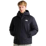 Mens Mountain Range Down Hooded Jacket - TNF Black - S image