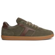 Mens TH Tribeca Suede Mixed Texture Trainers - Platinum Olive - 7