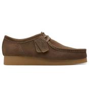 Mens Wallabee EVO Shoes - Dark Olive Suede - 7