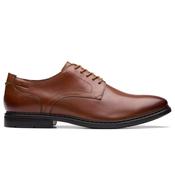 Mens Banbury Derby Shoes - Tan Leather - 7
