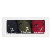 Dog Socks Gift Set - Navy/Red/Green - One image