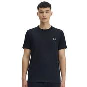 Mens Ringer T-Shirt - Black - S image