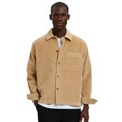 Mens Otto-Kris Cord Overshirt - Cornstalk - S image