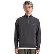 Mens Arnold 1/4 Zip Sweater - Washed Black Marl - XS image