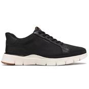 Mens Step 365 Lace Trainers - Black Nubuck - 7 image