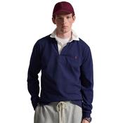 Mens The Iconic Rugby Shirt - Newport Navy - S image
