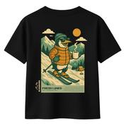 Mens Pete The Penguin T-Shirt - Black - XS image