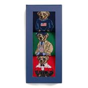 Mens Bear 3-Pack Socks - Assorted - 9-12 image