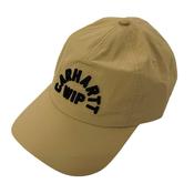 Arch Script Cap - Dusty H Brown - One image