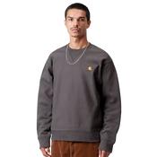 Mens American Script Sweatshirt - Graphite - XS image