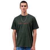 Mens Script T-Shirt - Dark Scarab/Palisander - XS image