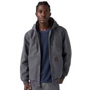 Mens Potrero Hoodie Jacket - Grey - S image