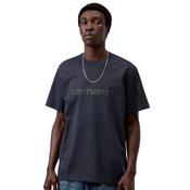 Mens Script T-Shirt - Dark Navy/Dark Scarab - XS image