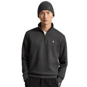 Mens Double-Knit Quarter-Zip Pullover - Windsor Heather - S image