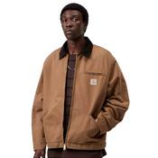 Mens OG Detroit Jacket - WIP H Brown/Tobacco (Stone Canvas) - XS image