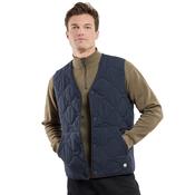 Mens Heritage Sleeveless Padded Jacket - Deep Navy - S image