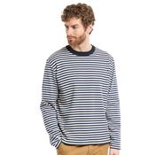 Mens Long-Sleeved T-Shirt - Deep Navy/Milk - S image