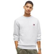 Mens Badge Fleece Sweatshirt - Ice Grey Heather - XS image