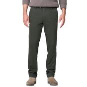 Mens Oslo Stretch Waistband Chinos - Olive Green - 32W X 30L image