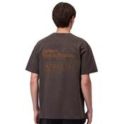 Mens Boxed T-Shirt - Tobacco (Garment Dyed) - XS image