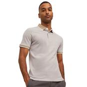 Mens Paulos Plain Polo Shirt - Crockery - S image