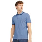 Mens Paulos Plain Polo Shirt - Bright Cobalt - XS image